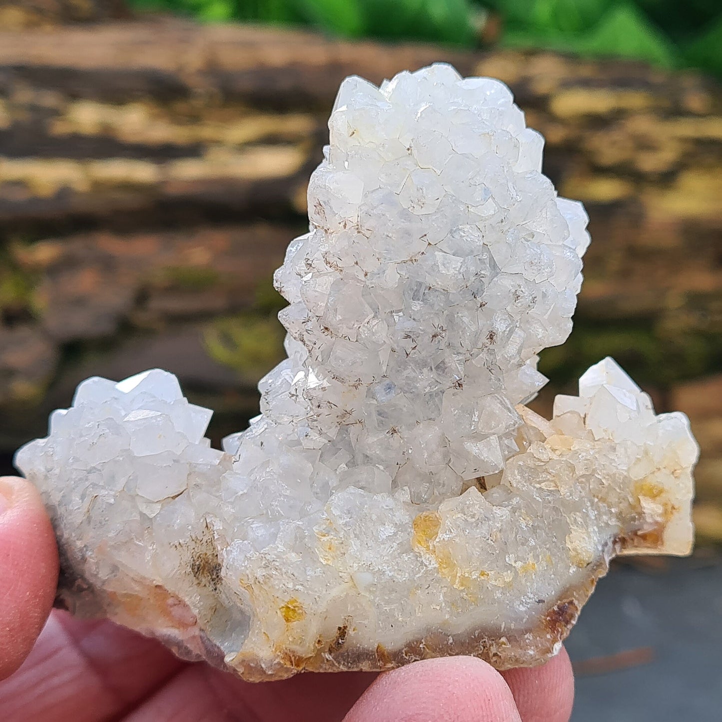 Stalactite Quartz from Madhya Pradesh, India.