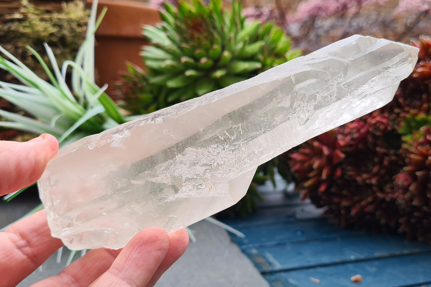 Cathedral Quartz Crystal, Light Library, Supports connection with universal wisdom