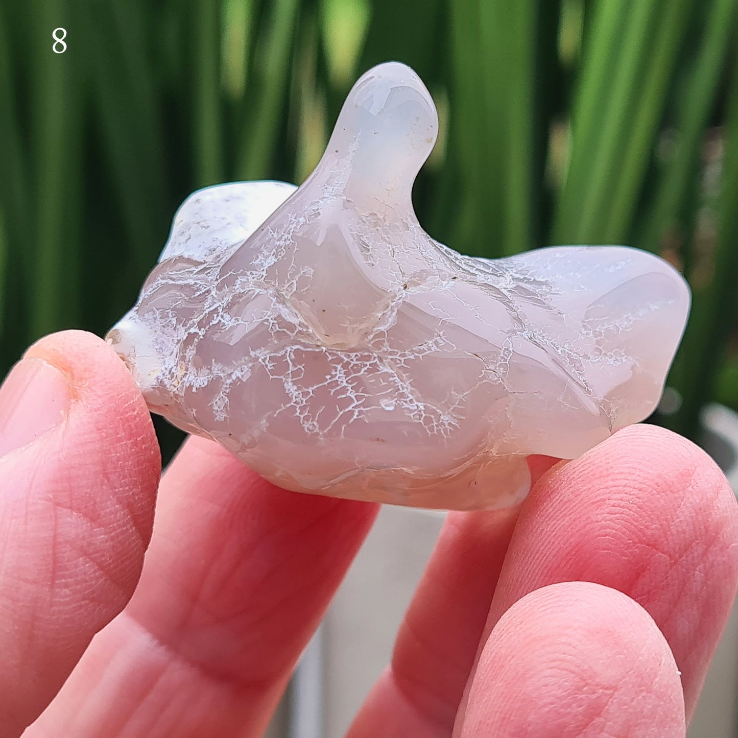 Snakeskin Agate Crystal, Rare | Creativity, self-esteem, self-love, joy & emotional balance