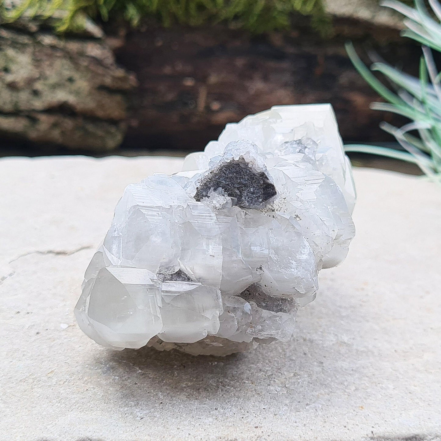 Superb Calcite Crystal Cluster from China. Lovely crystalline formations on this piece.