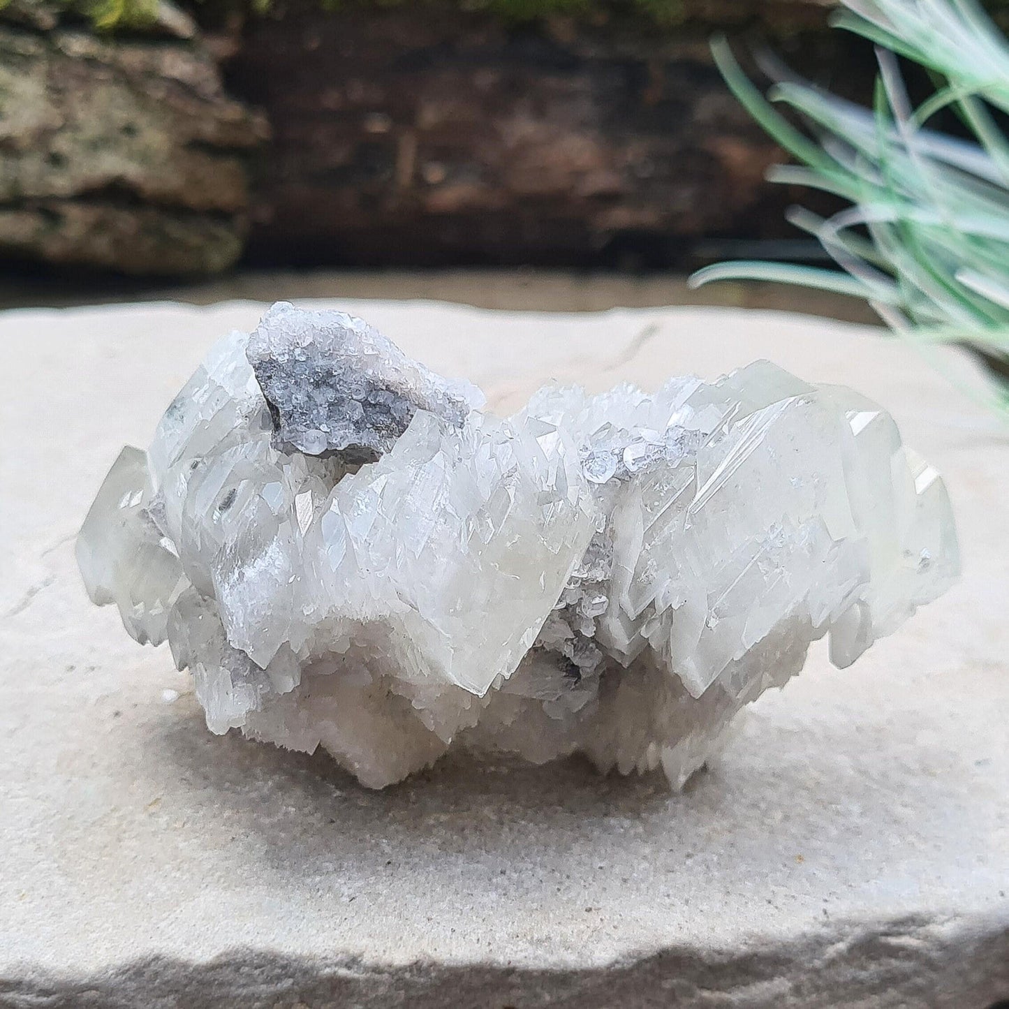 Superb Calcite Crystal Cluster from China. Lovely crystalline formations on this piece.