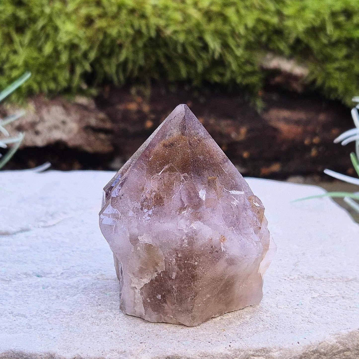 Ametrine Standing Point | Natural Crystal for Self-Care | Gift for Crystal Lovers