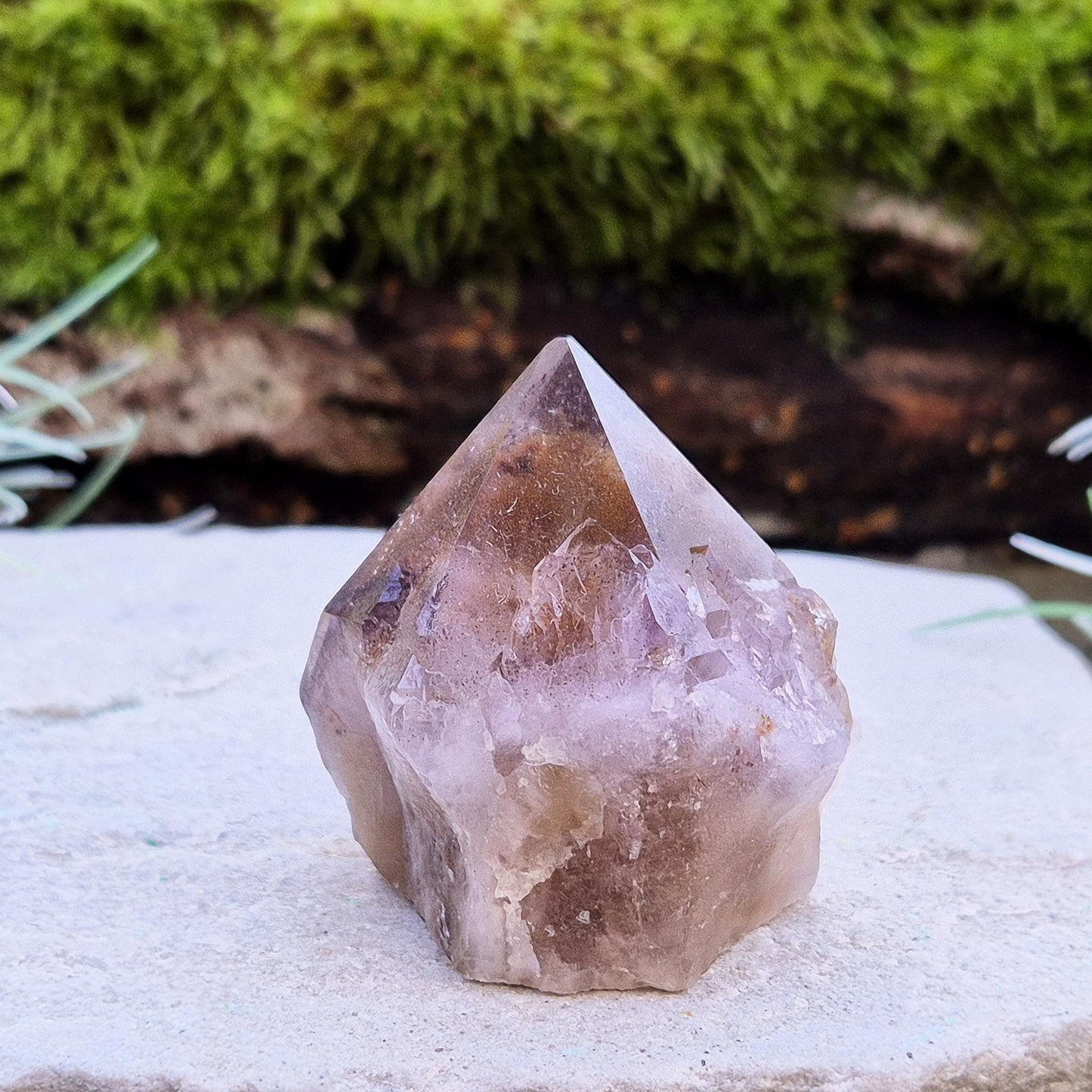Ametrine Standing Point | Natural Crystal for Self-Care | Gift for Crystal Lovers