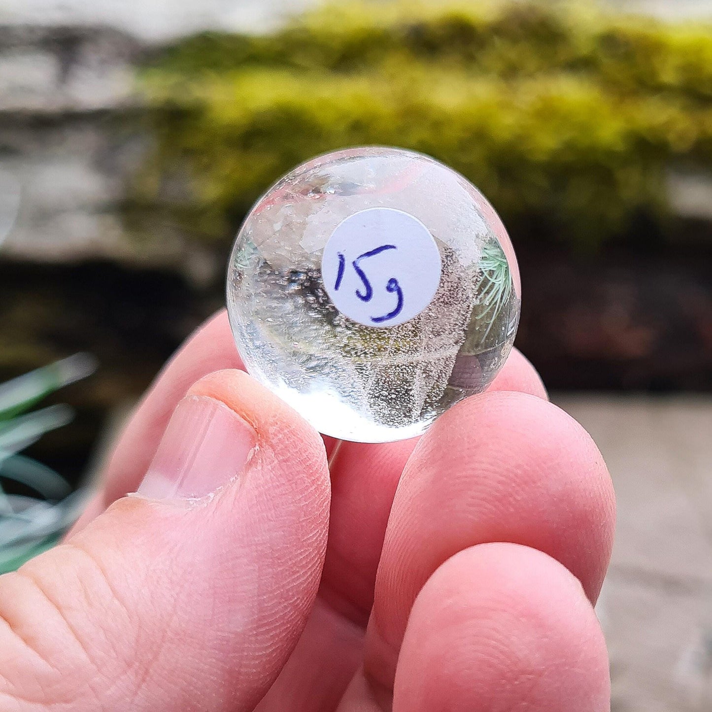 Quartz Crystal Sphere, Quartz Crystal Ball, Mini Sphere. Does not include a stand. Choose the one that speaks to you.