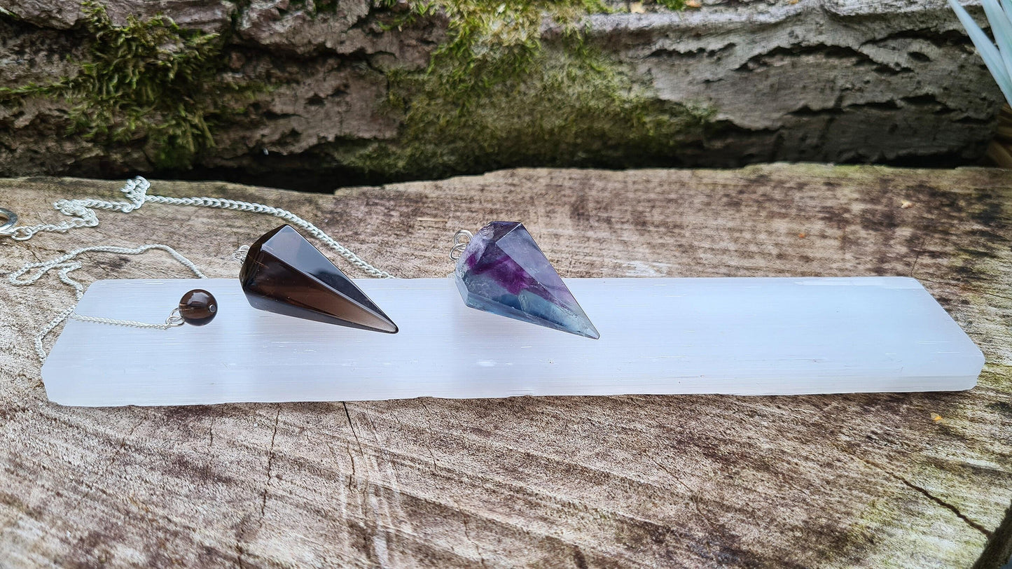 Selenite Crystal Block, Natural | Cleanse and charge your crystals
