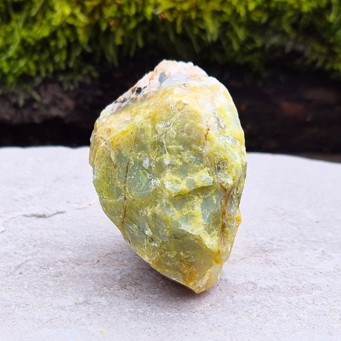 Green Opal, Natural, Supports Deep Connection, Emotional Calm, and Renewed Vitality