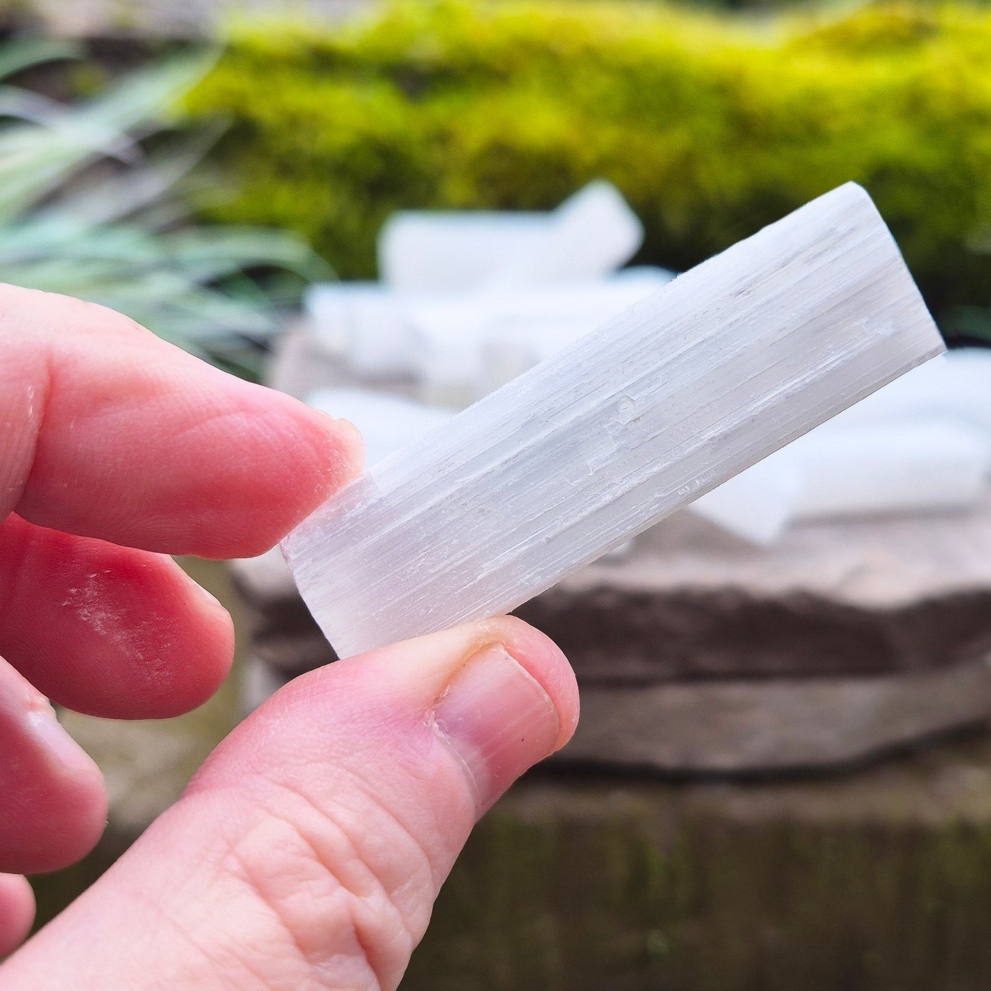 Selenite Sticks – Natural Healing & Gridding Tools
Natural Selenite sticks, perfect for crystal grids, healing work, meditation, and energy cleansing. These sticks are easy to handle and great for focusing energy in your practice.