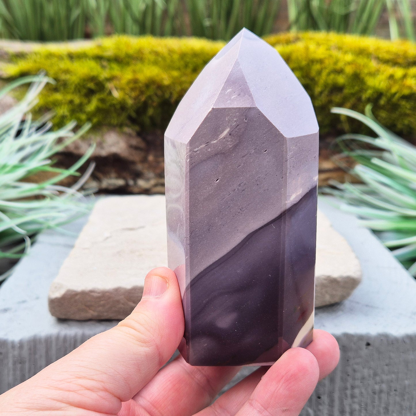 Mookaite Crystal Point, Polished, Australia | Home Decor Crystal | Energy Crystal