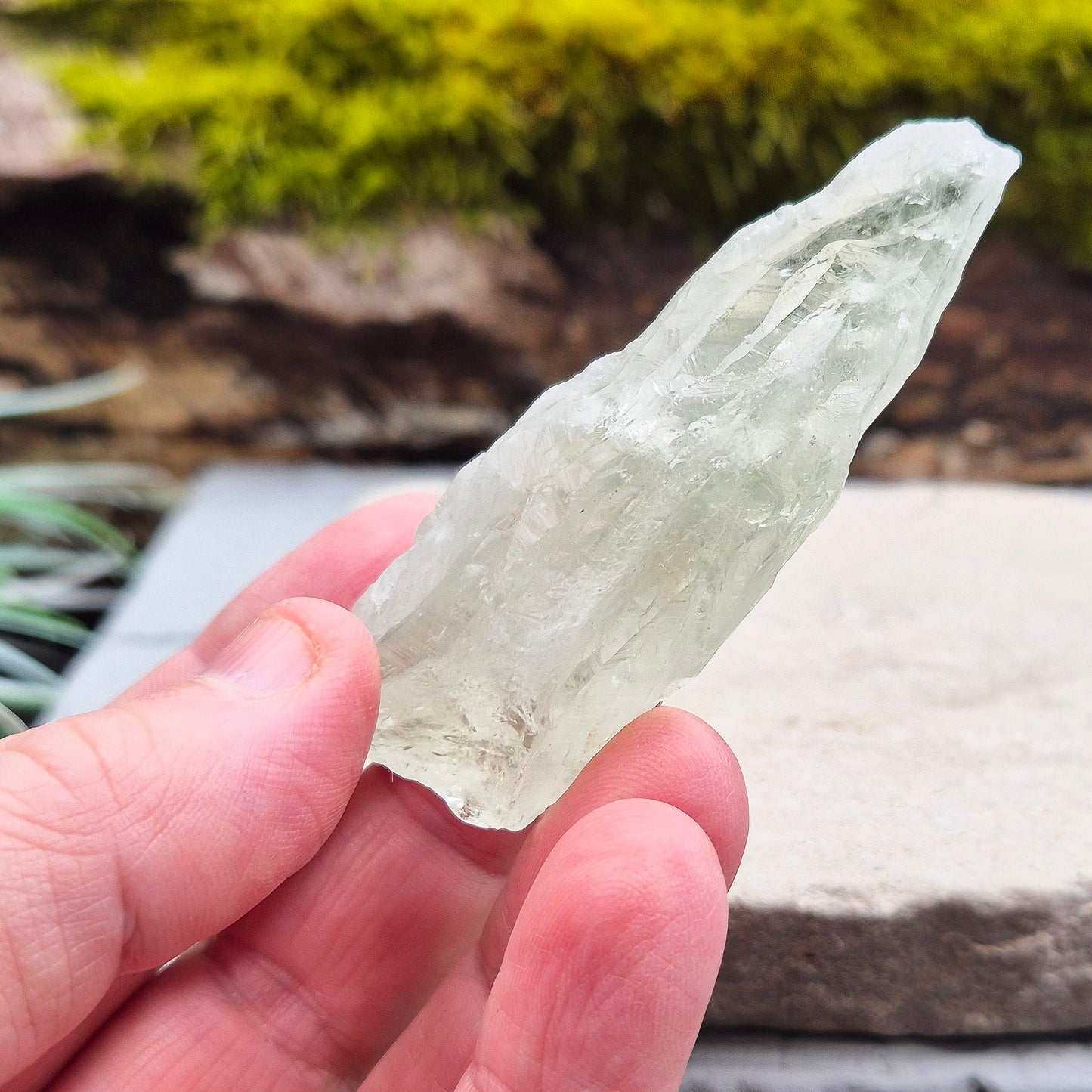 Prasiolite, also known as Green Quartz, is a beautiful stone featuring a lovely green hue. While natural Prasiolite is incredibly rare, most of the Prasiolite on the market is heat-treated amethyst, sourced from a limited number of amethyst localities in Brazil.