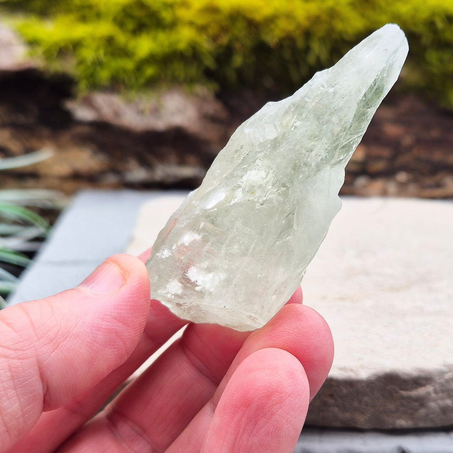 Prasiolite, also known as Green Quartz, is a beautiful stone featuring a lovely green hue. While natural Prasiolite is incredibly rare, most of the Prasiolite on the market is heat-treated amethyst, sourced from a limited number of amethyst localities in Brazil.