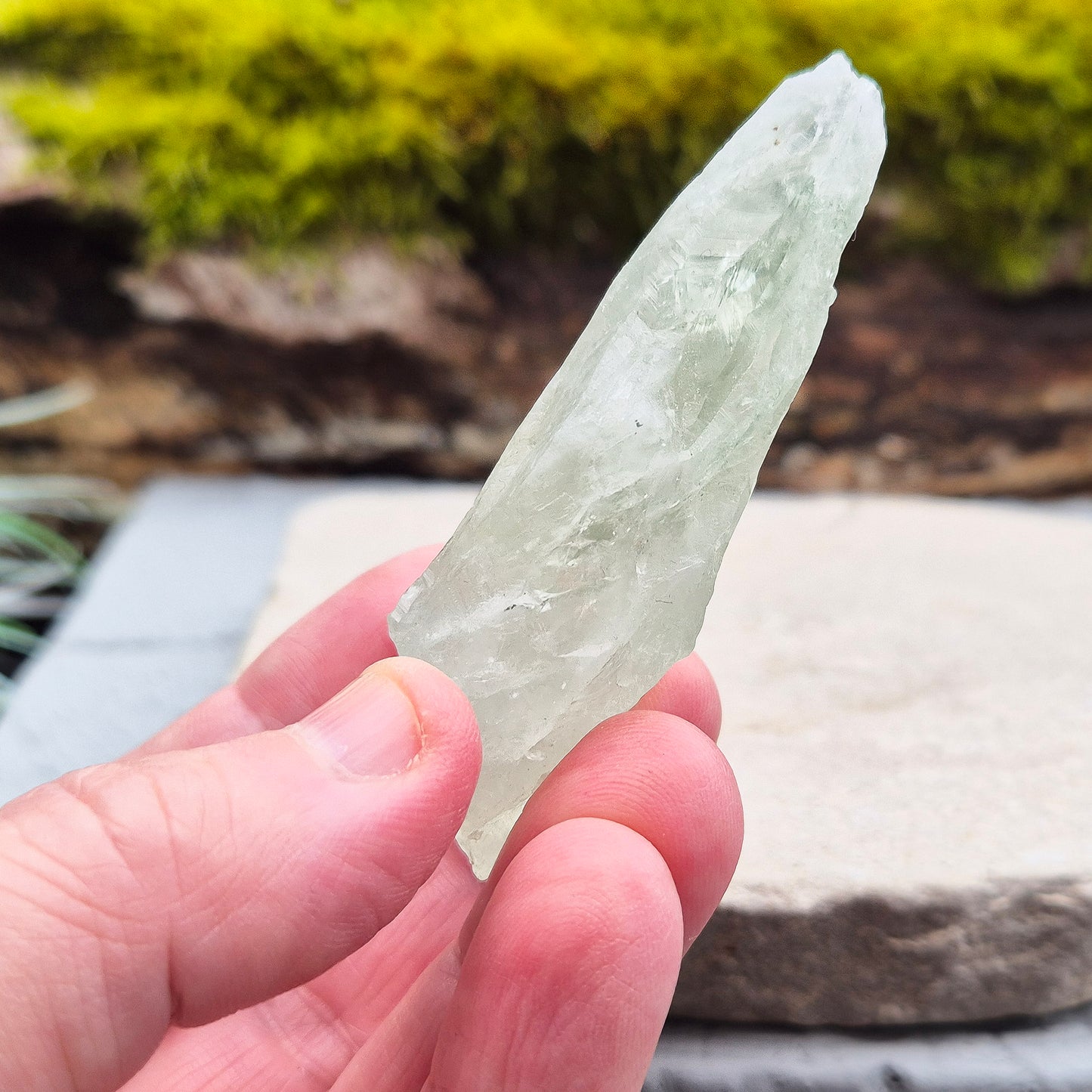 Prasiolite, also known as Green Quartz, is a beautiful stone featuring a lovely green hue. While natural Prasiolite is incredibly rare, most of the Prasiolite on the market is heat-treated amethyst, sourced from a limited number of amethyst localities in Brazil.
