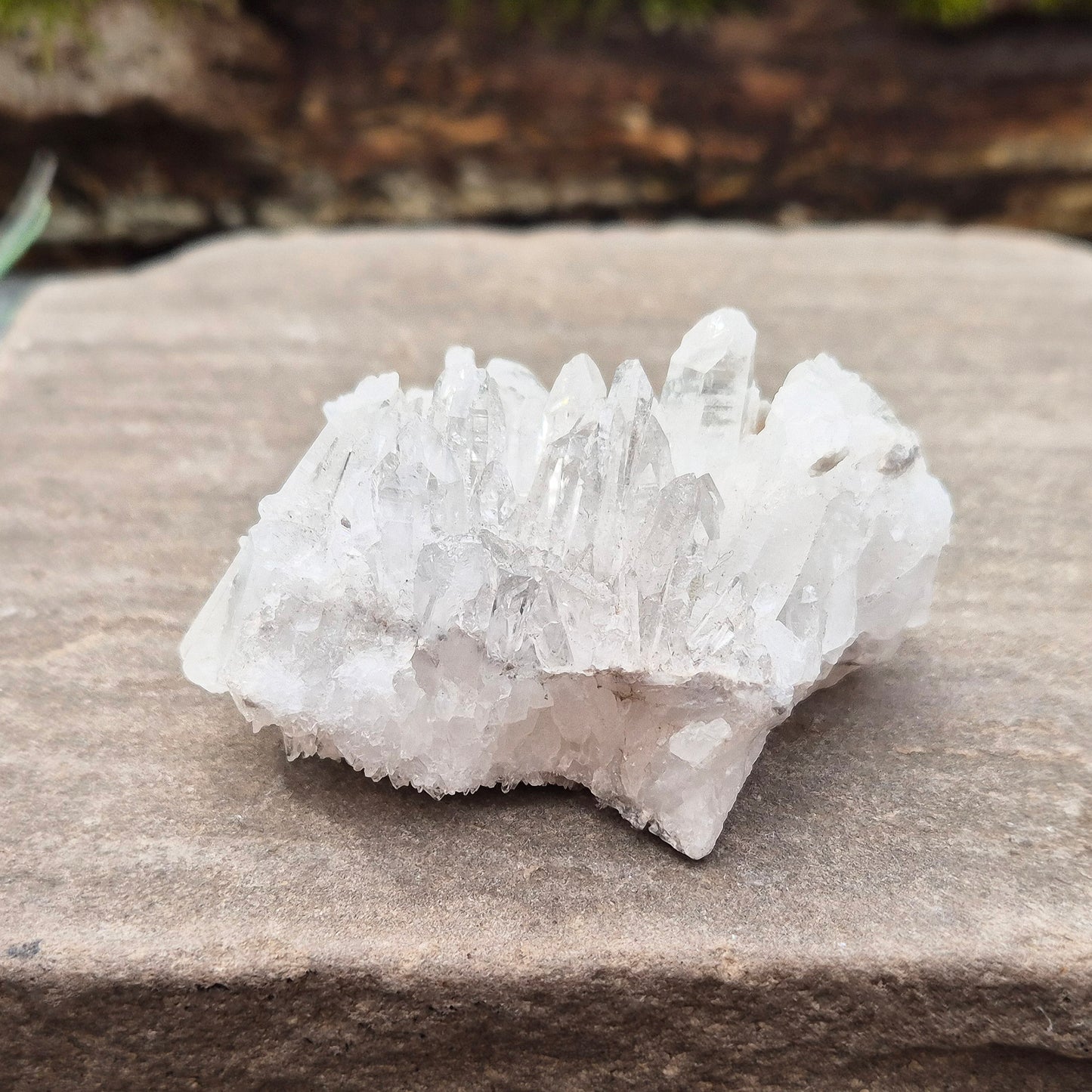 Quartz Crystal Cluster, China | Needle-Like Points | Self-Standing