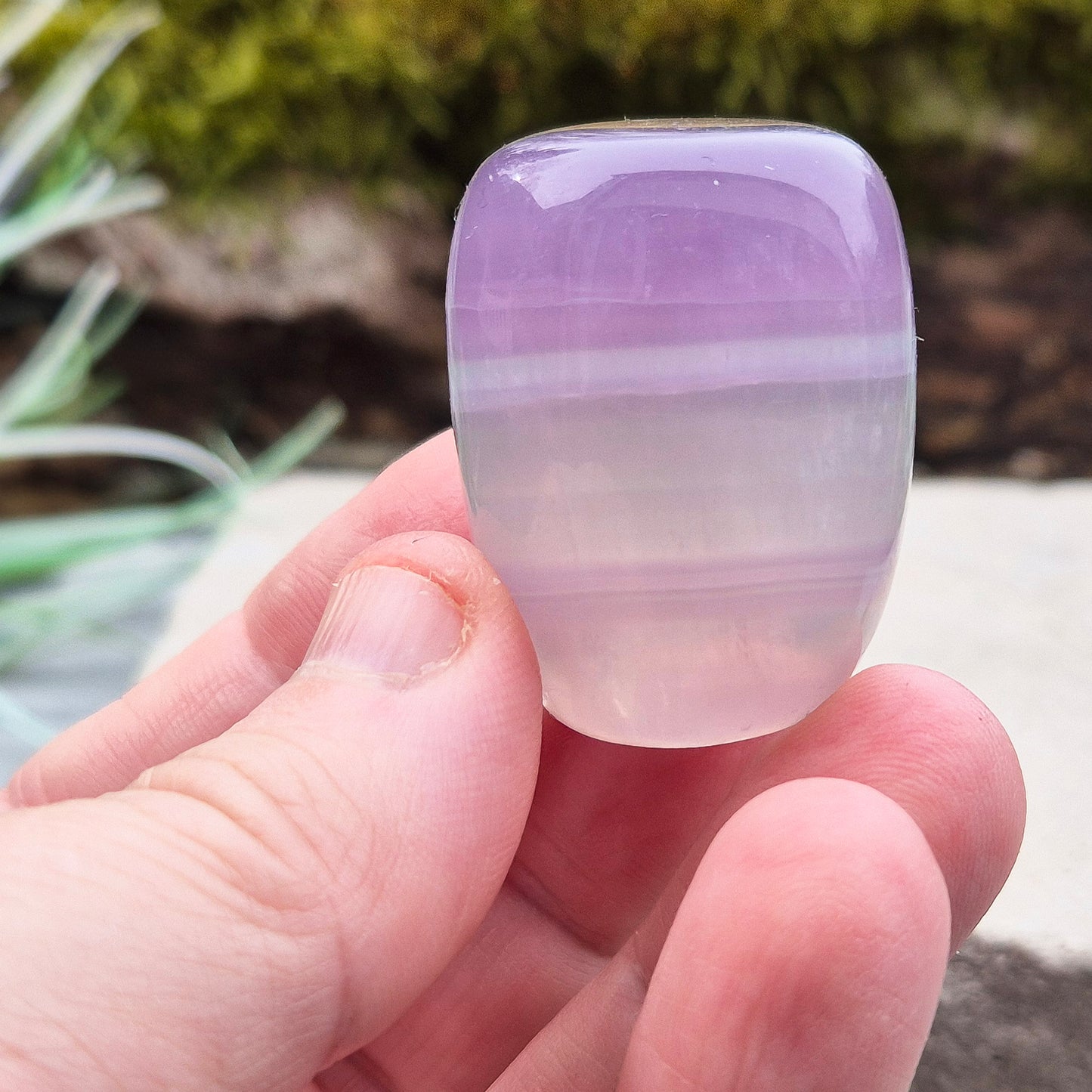 Lavender Fluorite | Emotional Healing & Intuitive Growth | Heart-Crown Bridge Stone | Carry or Use in Rituals