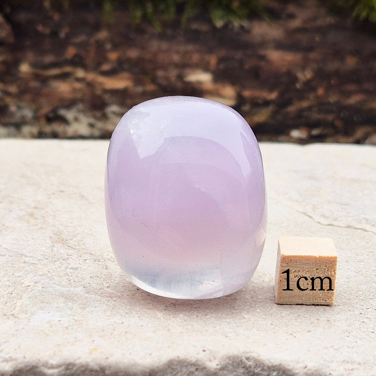 Lilac Fluorite Crystal. Lilac Fluorite also known as Lavender Fluorite is often described as a "balancing bridge" between the heart and the higher mind, offering a soothing energy that aids both emotional and spiritual harmony.