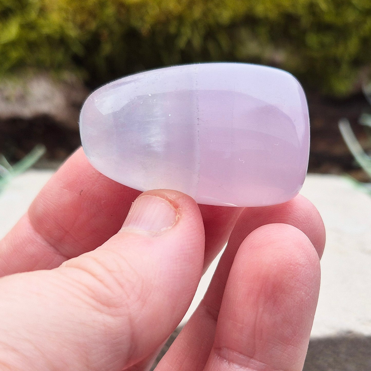 Lavender Fluorite Crystal | Calms Mind & Uplifts Spirit | Heart & Crown Chakra | Carry with You