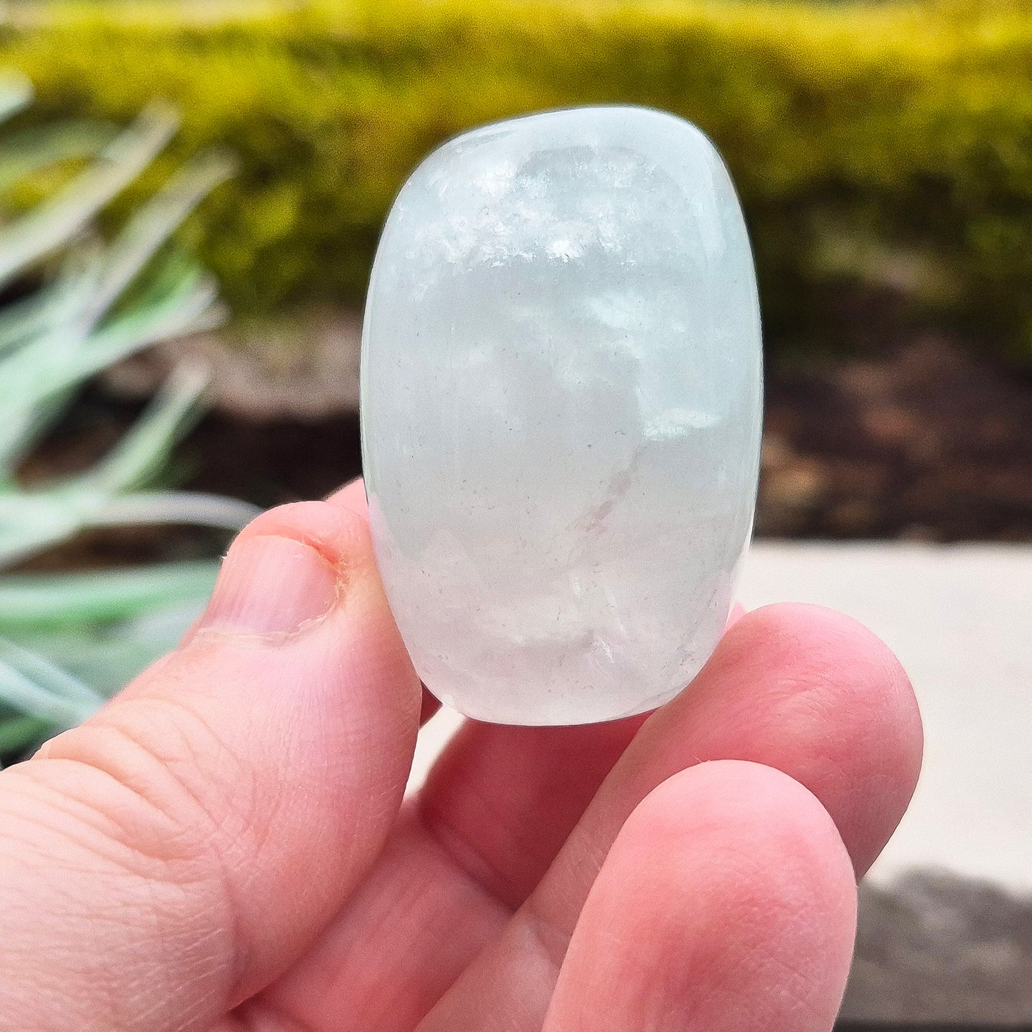 Green Fluorite Crystal | Calms the Mind & Clears Energy | Pocket Stone | Meditation & Crystal Grid Use