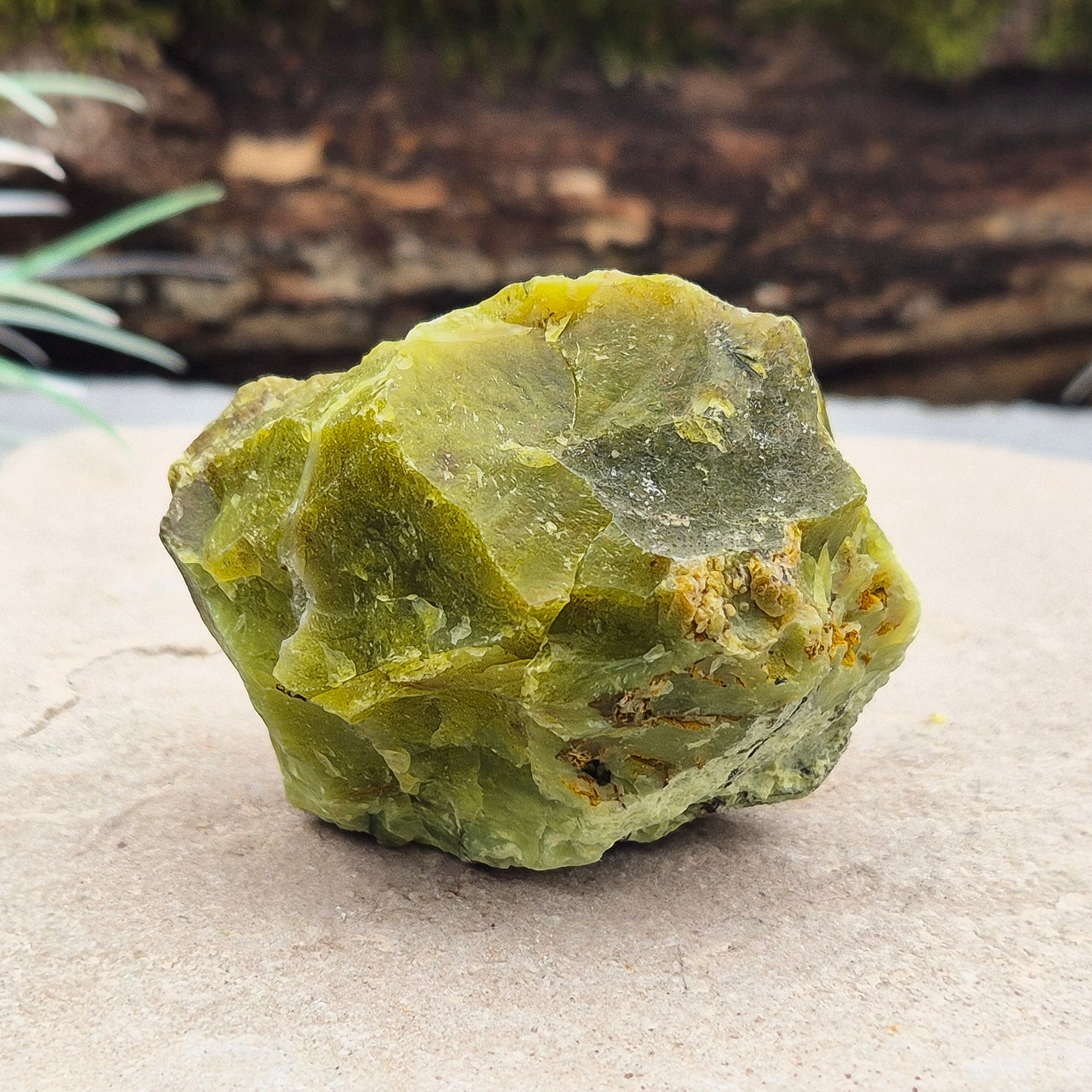 Green Opal, Natural, Supports Peaceful Relationships and Clarity of Mind