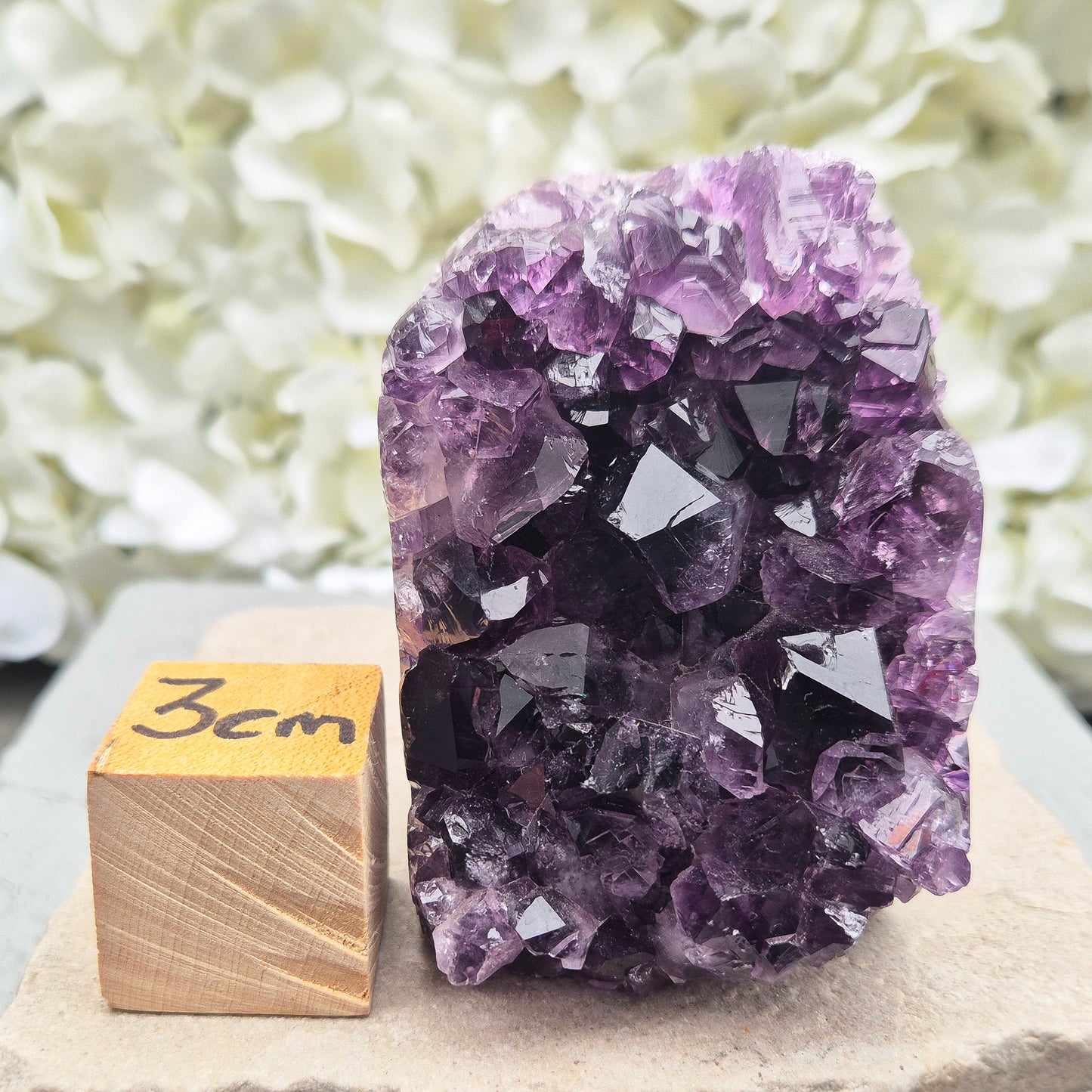 Amethyst Geode, Natural, Deep Purple, Self Standing | Harmonious Crystal Home Decor & Spiritual Gift