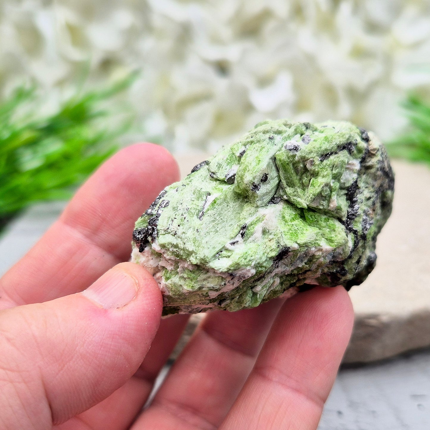 Tremolite (Green) from Merelani, Tanzania, Natural | Rare Heart Chakra Awakener