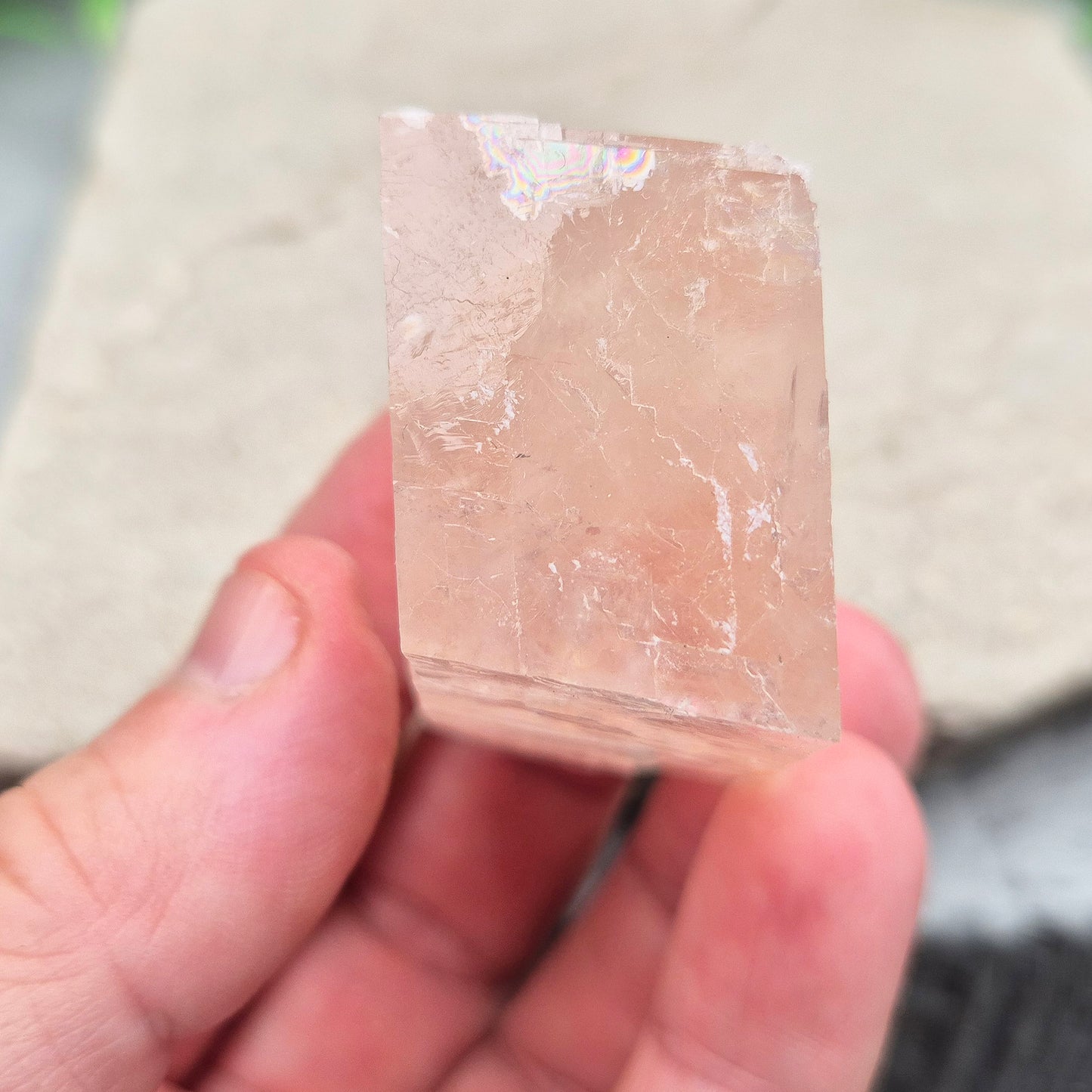 Watermelon Calcite | Gentle Pink Energy Crystal | Emotional Self-Care | Heart Chakra Stone