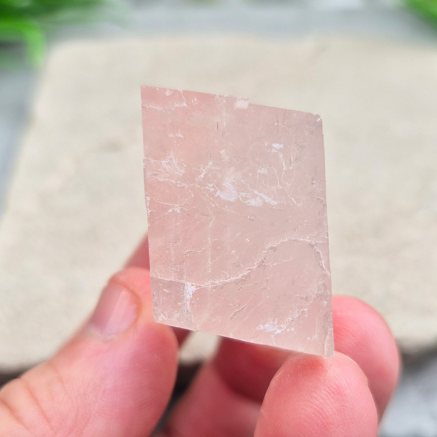 Watermelon Calcite | Gentle Pink Energy Crystal | Self-Care Self Compassion | Heart Chakra Stone