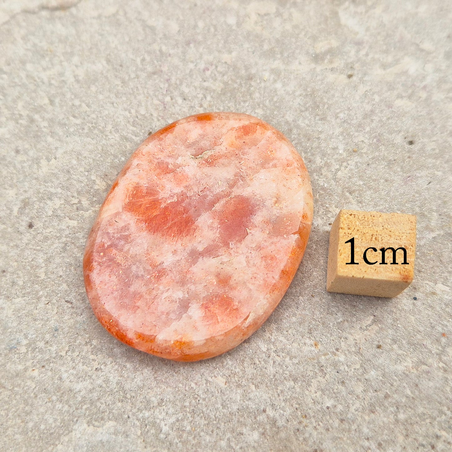 Sunstone Crystal Palm Stone | Inspires Positivity, Confidence & Motivation