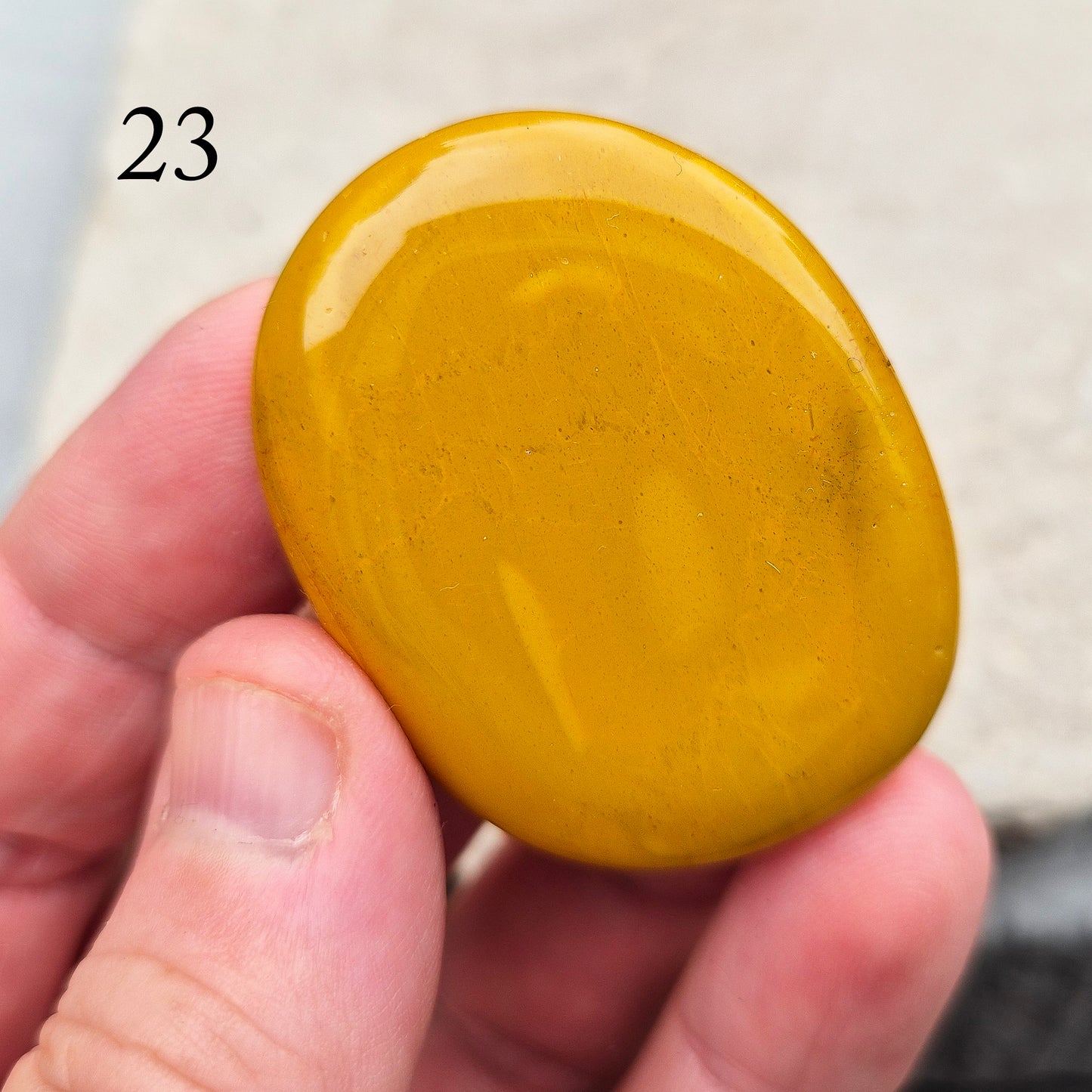 Mookaite Crystal Palm Stone - Jasper | Carry with you | Fosters self-kindness and positive relationships