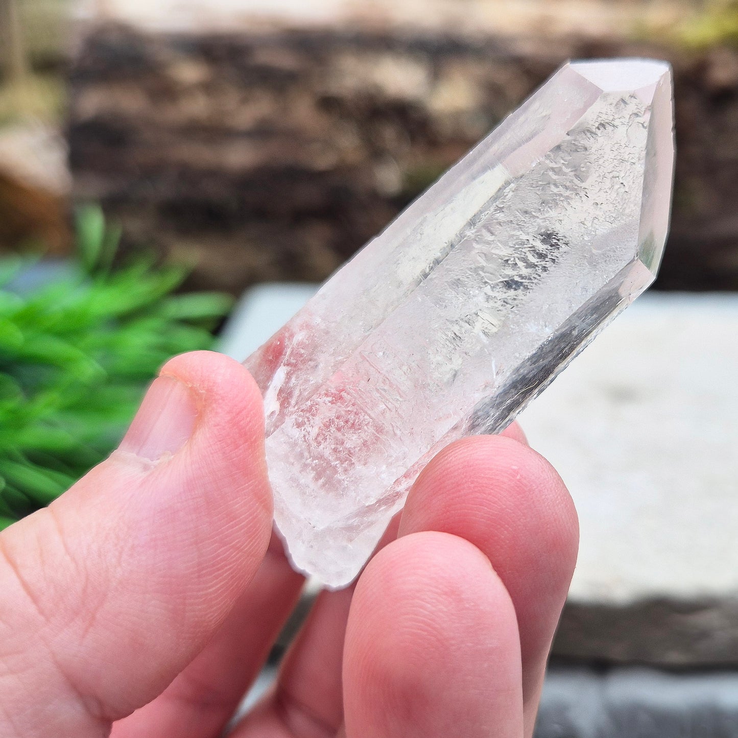 Starbrary Quartz Crystal Point - Encoded Crystal with Cosmic Markings | Perfect for Meditiation & Spiritual Connection