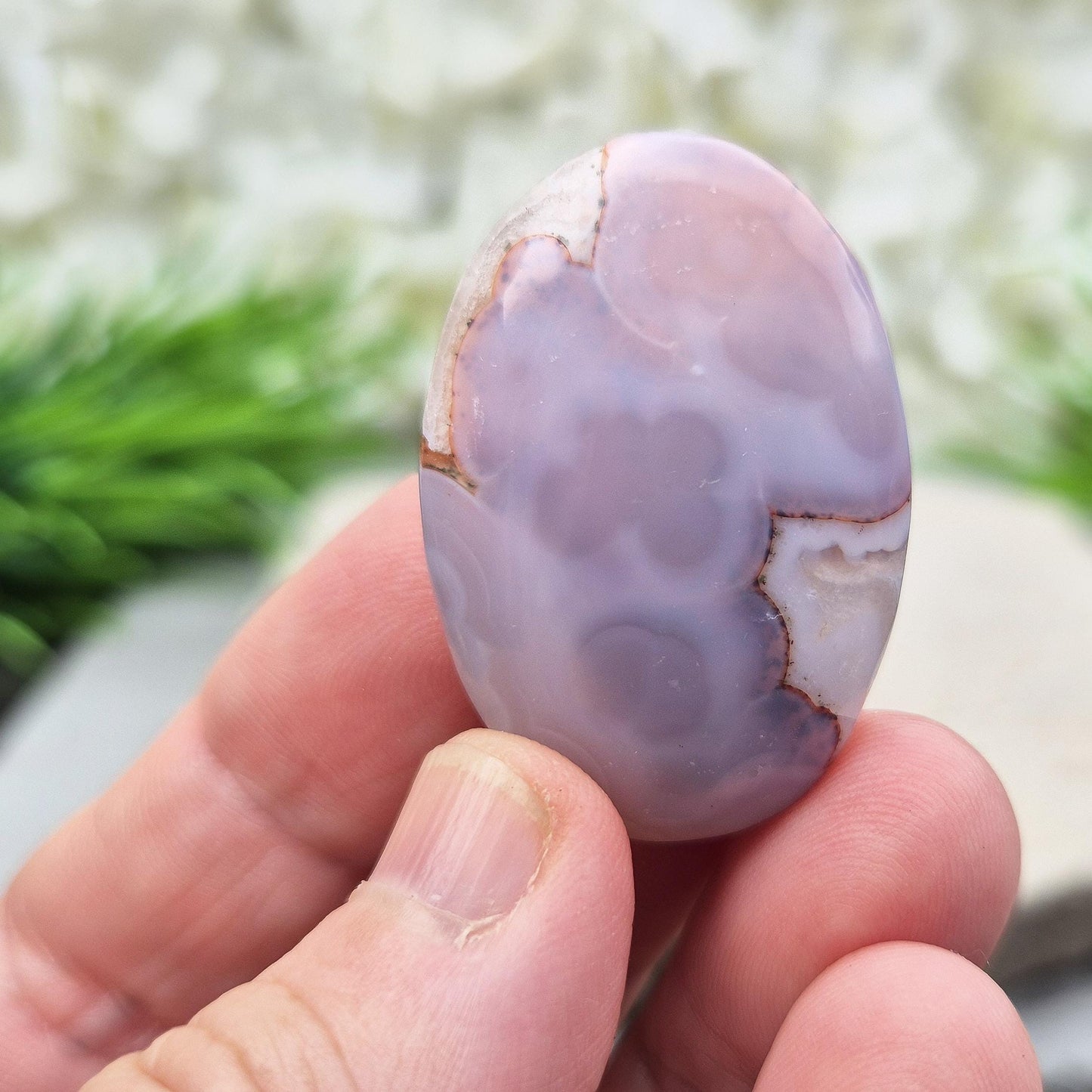 Moroccan Agate Palm Stone: Grounding Crystal