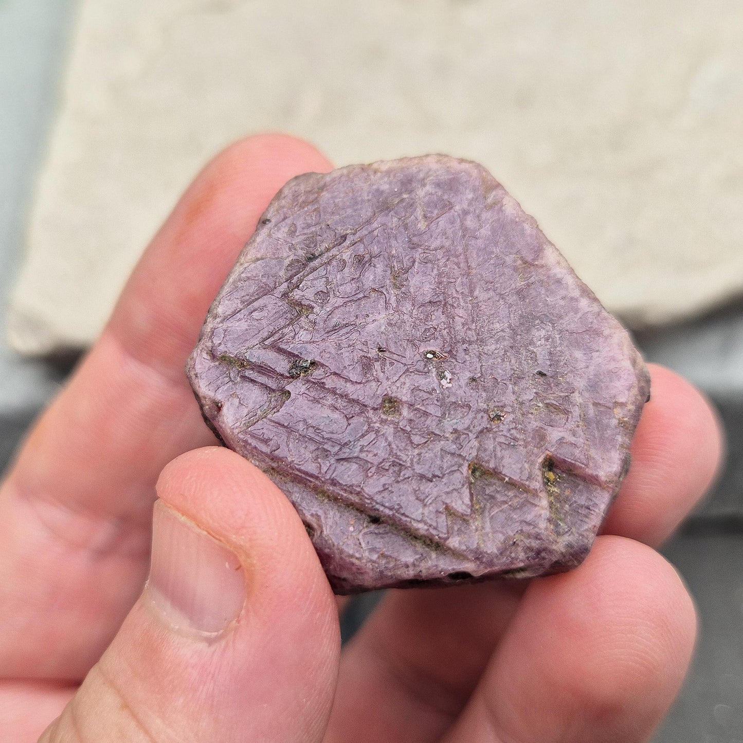 Ruby Record Keeper, Natural, Rare | Deep Insight, Past Life, Intuition | Spiritual Gemstone