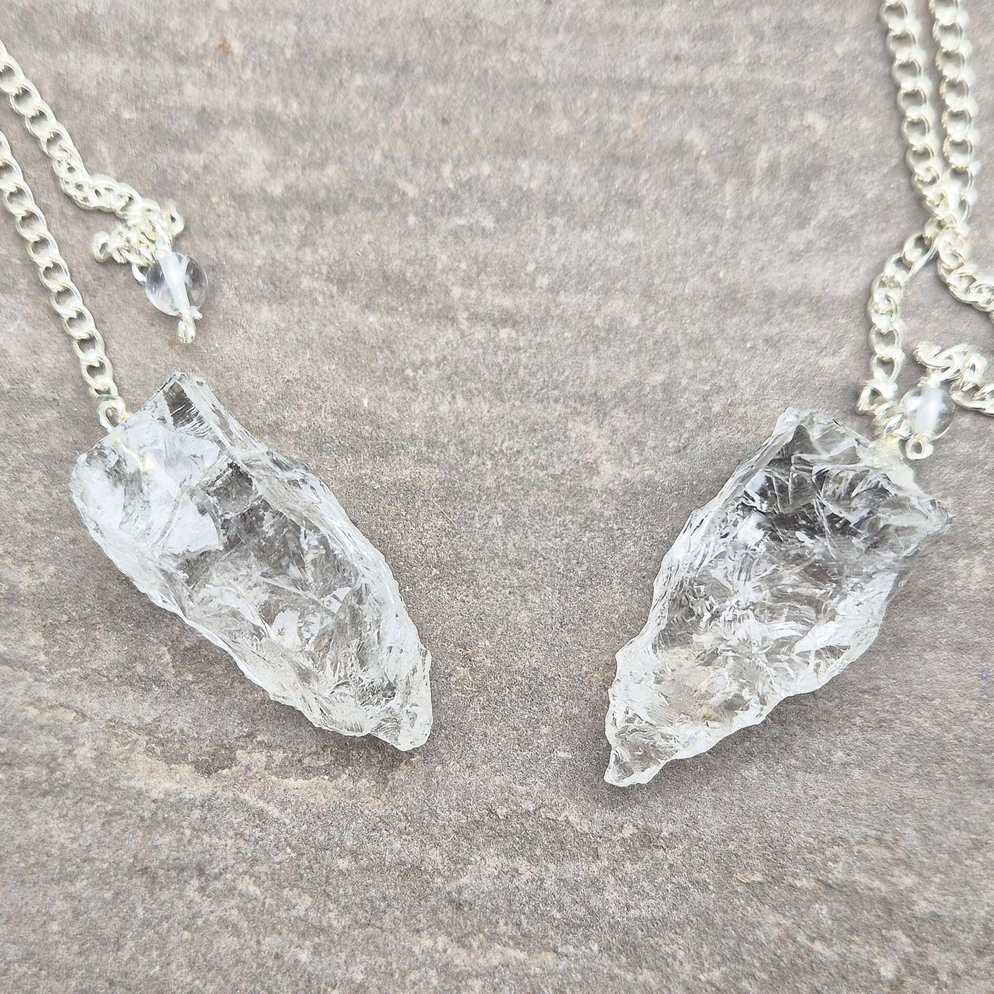 Rock Quartz Crystal Pendulum, Natural Crystal | Tool for Dowsing & Intuition