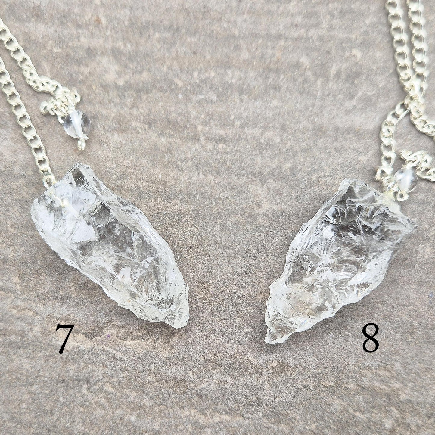 Rock Quartz Crystal Pendulum, Natural Crystal | Tool for Dowsing & Intuition