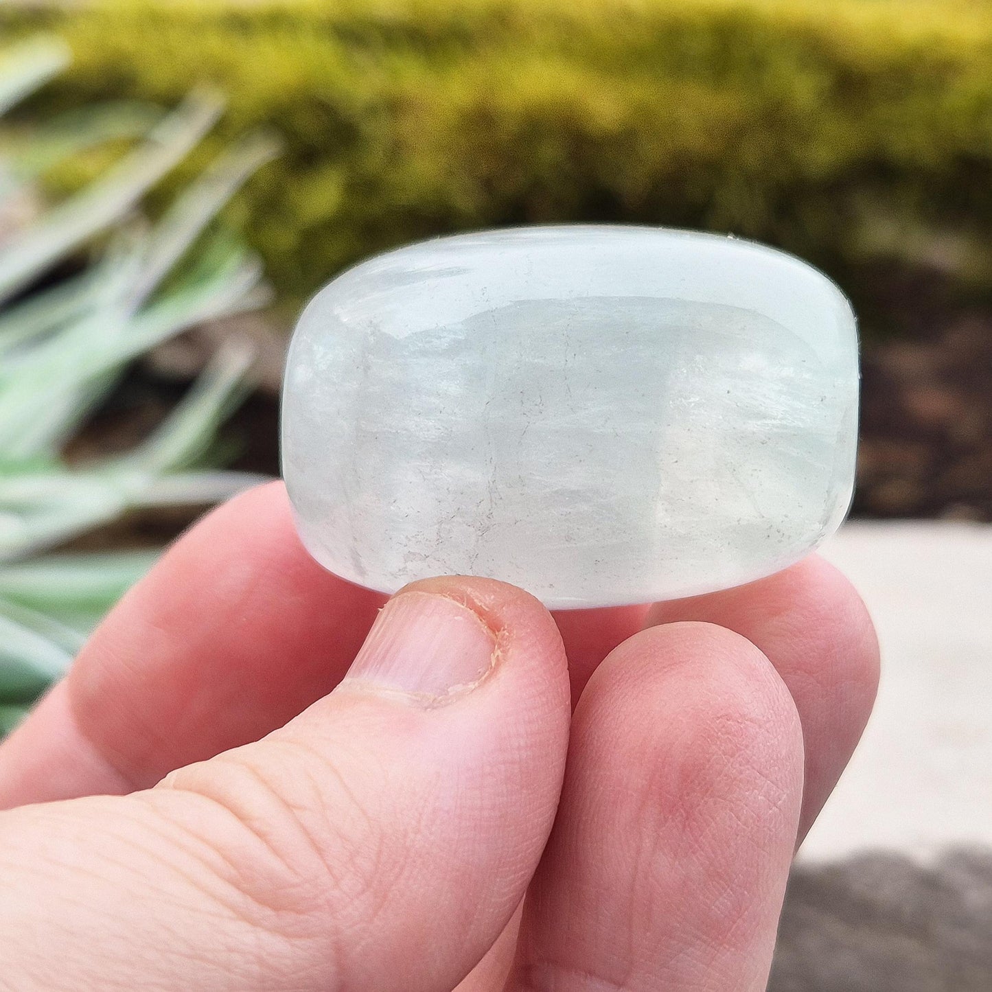 Green Fluorite Crystal | Carry with you | Pocket Gemstone | Meditation Aid | Crystal Grid