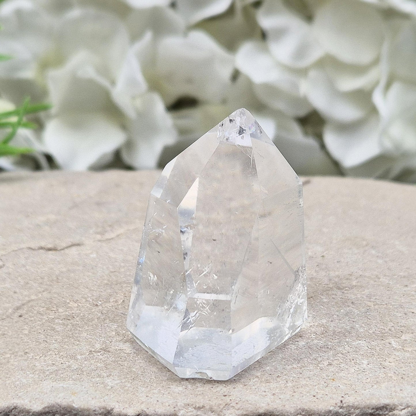 Quartz Point - Polished Crystal | Feng Shui, Energy Amplification & Display Piece | Self Care