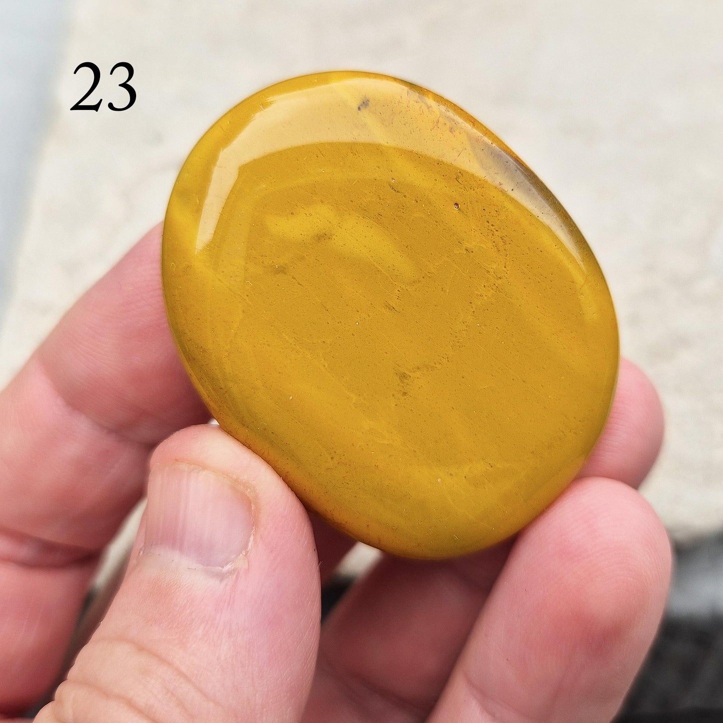 Mookaite Crystal Palm Stone - Jasper | Carry with you | Fosters self-kindness and positive relationships