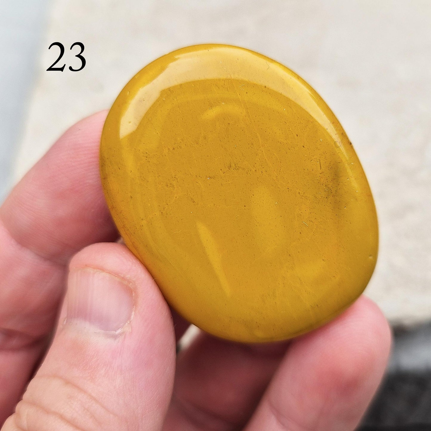 Mookaite Crystal Palm Stone - Jasper | Carry with you | Fosters self-kindness and positive relationships