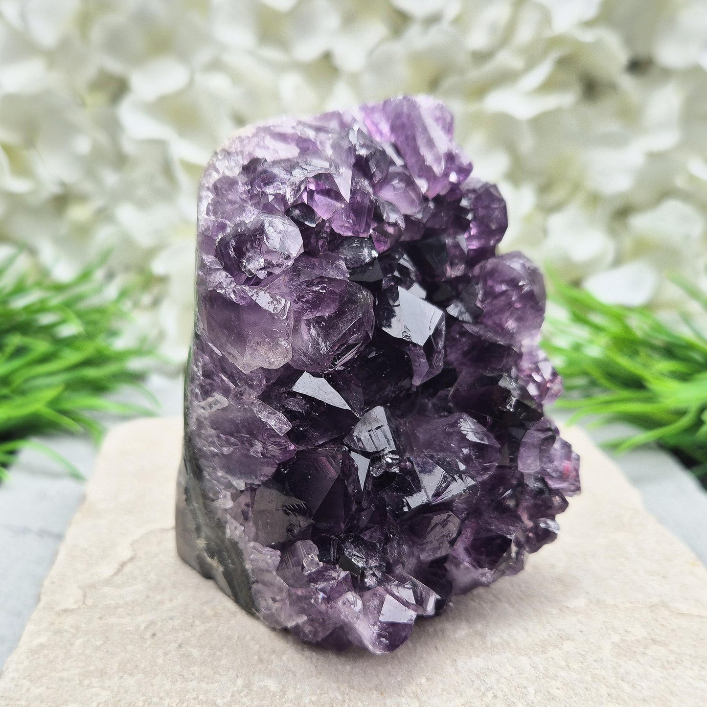 Amethyst Geode, Natural Deep Purple Amethyst Crystals, Self Standing