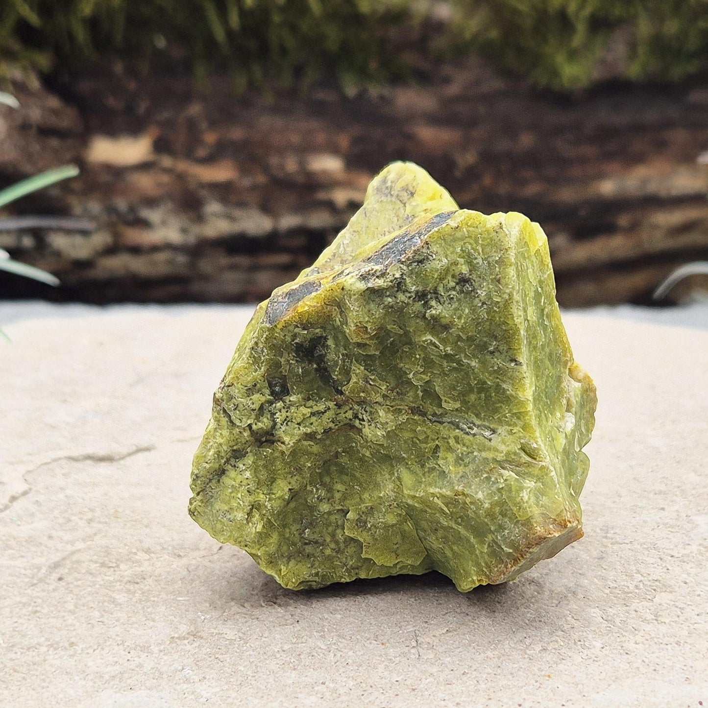 Natural Green Opal Crystal, Libra, Taurus, Virgo Gemstone
