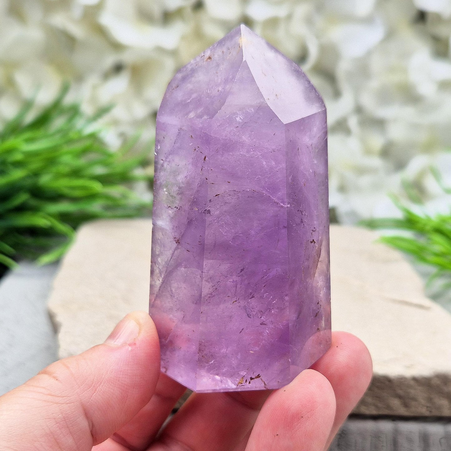 Amethyst Crystal Point (crystal tower)