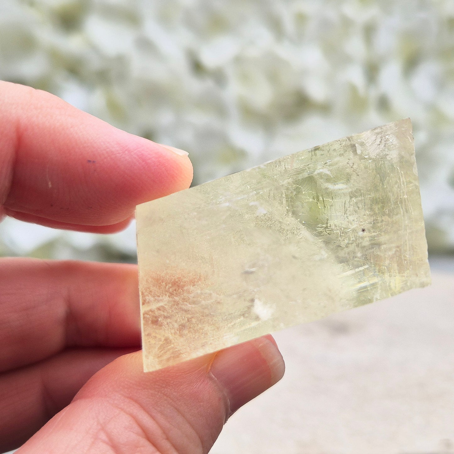 Bright lemon Optical Calcite for clarity, self-healing, and balance. A supportive crystal for new opportunities, focus, and emotional release.