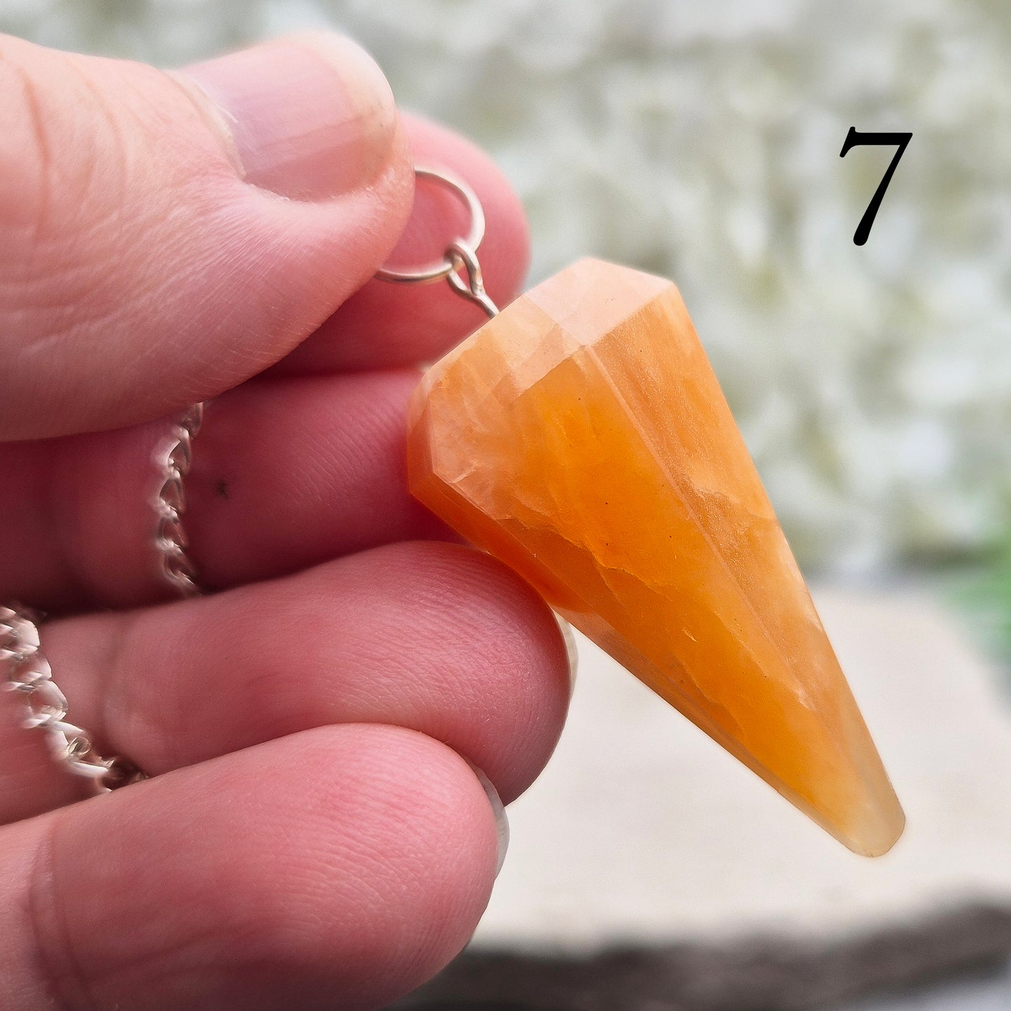 Satyaloka Rose Azeztulite Pendulum, Satyaloka Crystal Dowser - Tool for Decision-Making & Yes/No Questions