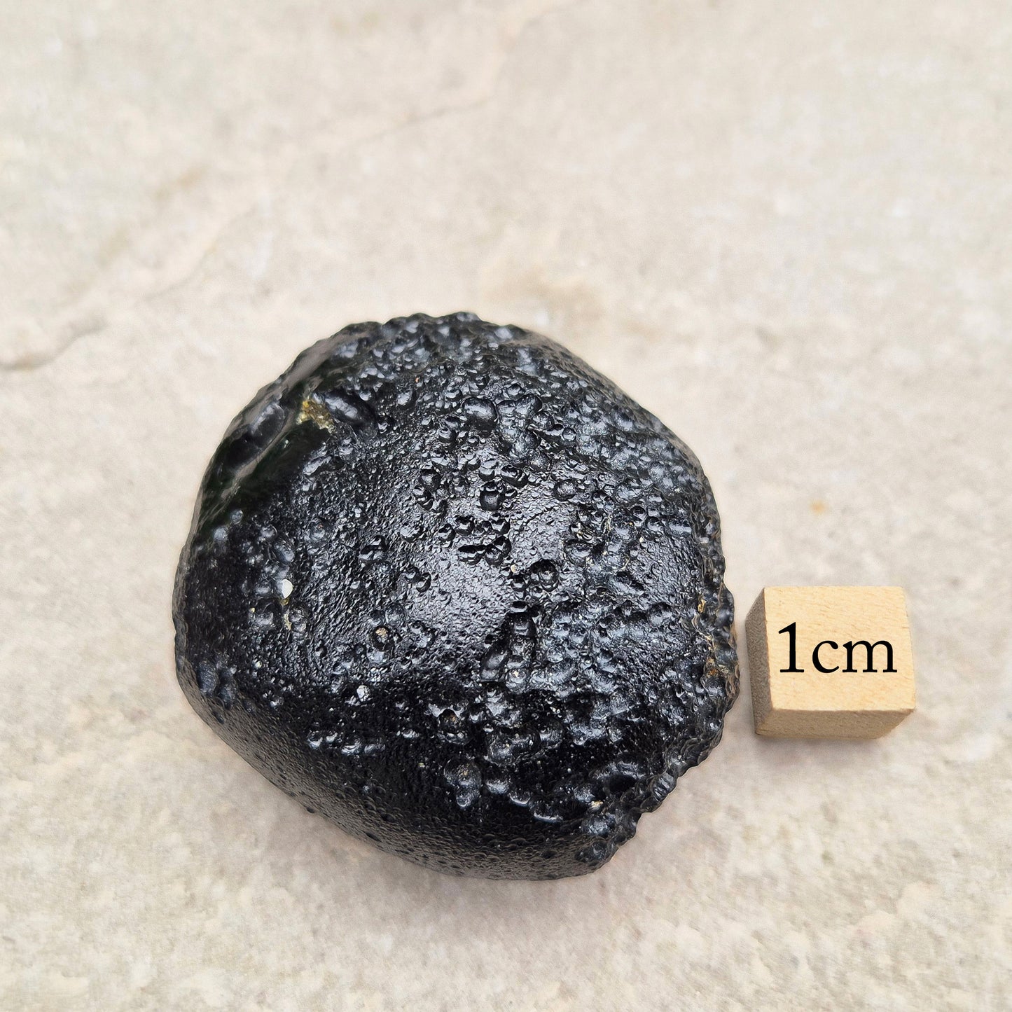 Tektite, A grade, Black Indochinite, Meteorite