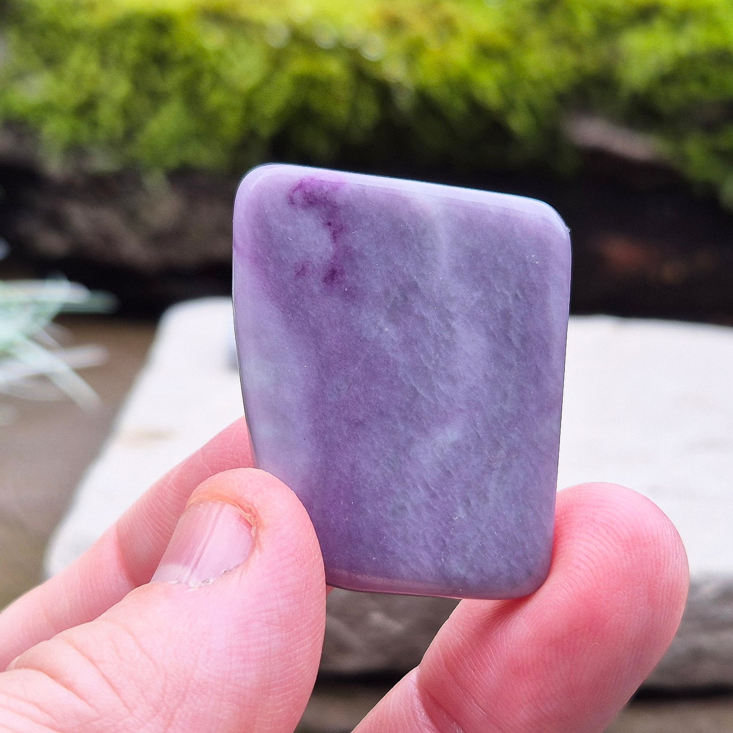 Kammererite Crystal, Rare Polished Gemstone