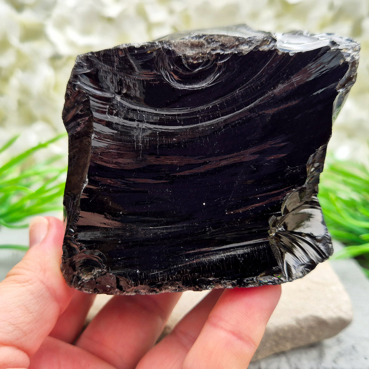 Grounding and protective, Black Obsidian helps release emotional blocks, reveal hidden truths, and bring calm balance during times of change.