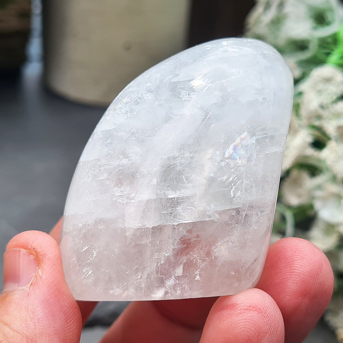 Calcite Freeform Crystal | Spiritual Decor & Energy Focus Stone