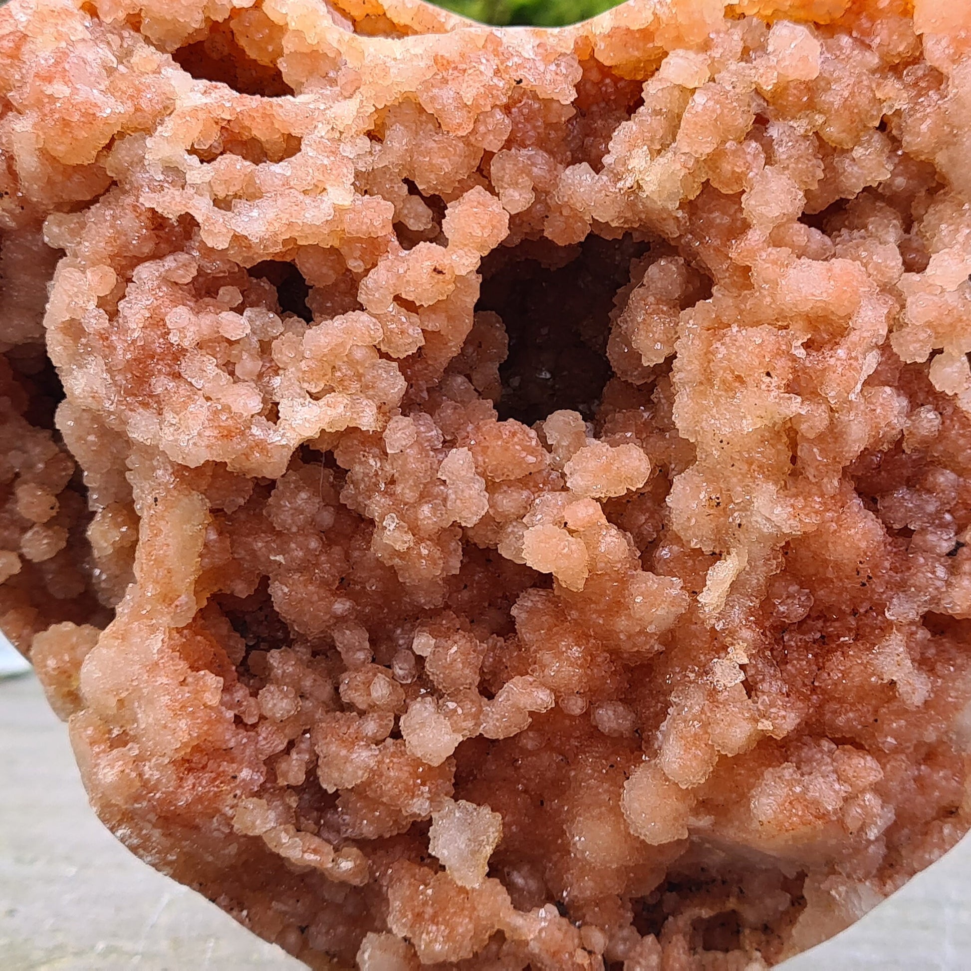 Discover the healing power of Red Amethyst. Find comfort, love, and balance. Enhance intuition and connect with healing spirits. Ease anxiety and stress.