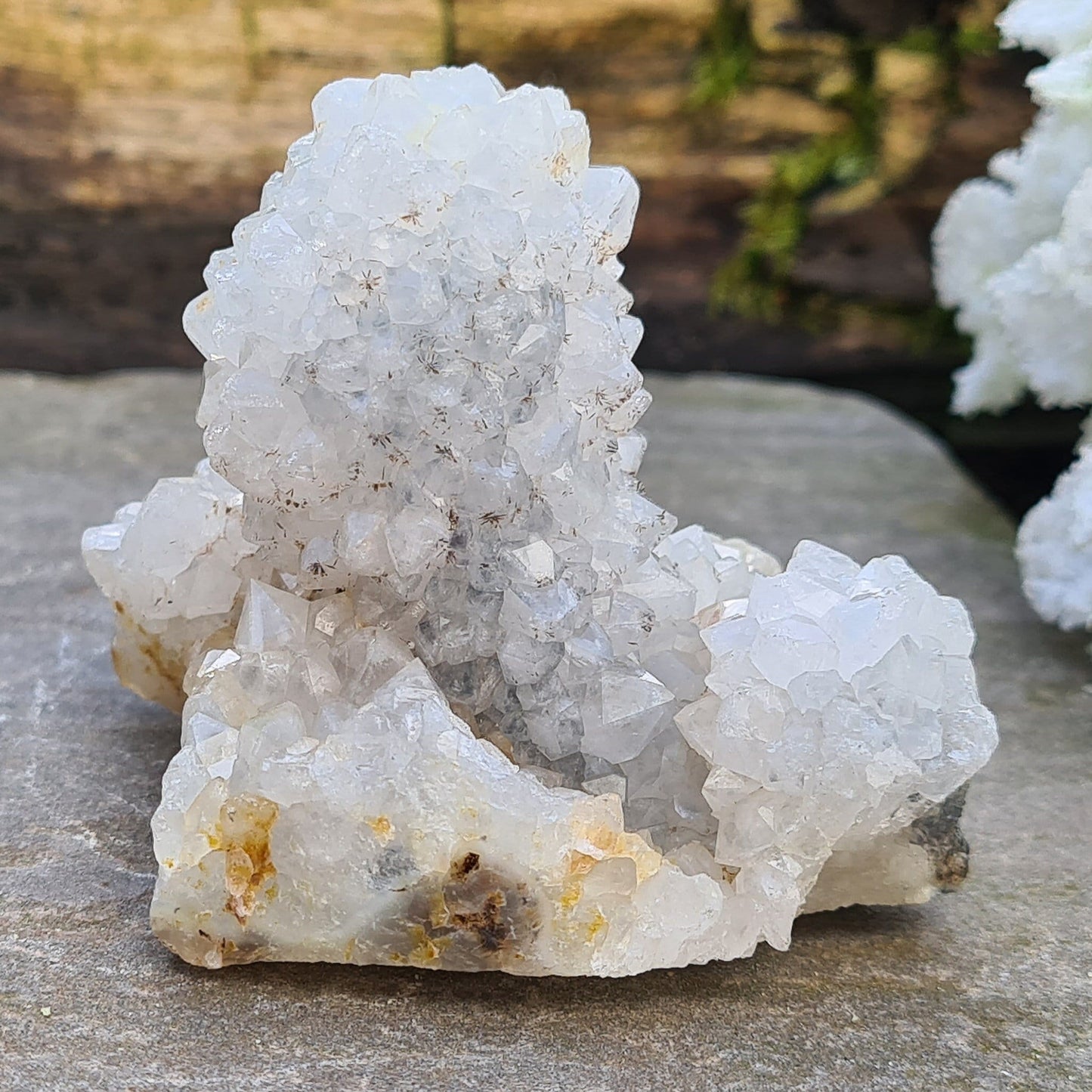 Stalactite Quartz from Madhya Pradesh, India. 