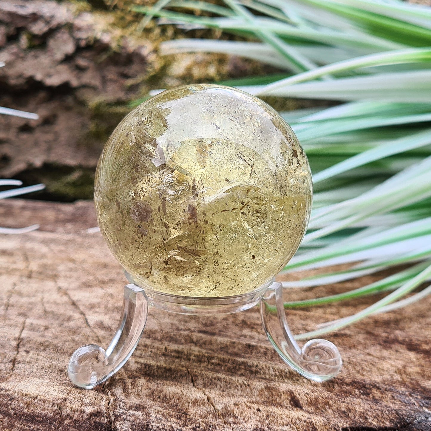 Smoky Quartz Crystal Ball - Natural, Not Irradiated | Promote Balance and Harmony in Your Environment