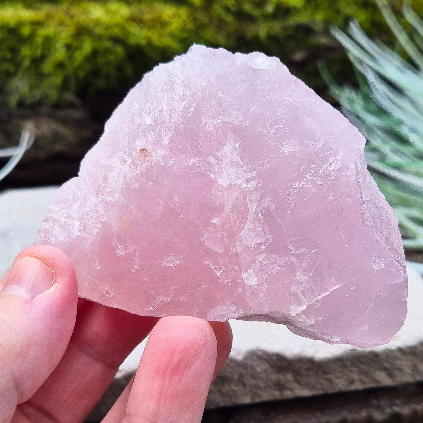 Rose Quartz Crystal Platform