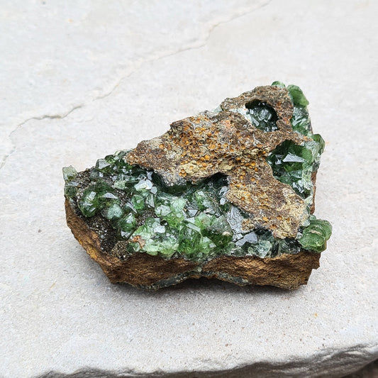 Ludlamite Crystal, Natural, Rare